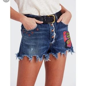 Free people fields of sun shorts